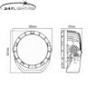 Picture of 7" Driving Lamp | DRL Lamp | CA 6172