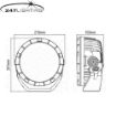 Picture of 9" Driving Lamp | DRL Lamp | CA 6173