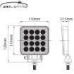 Picture of 4" LED Square Reverse Lamp