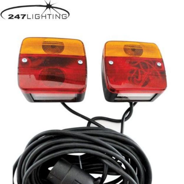 Picture of Magnetic Trailer Lamps 7.5M Cable(Bulb)
