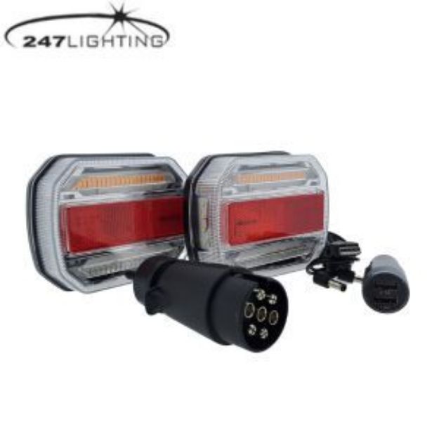 Picture of Wireless Magnetic Trailer Lamps