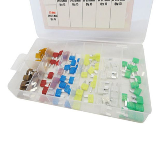 Picture of Assorted Mini Blade Fuses