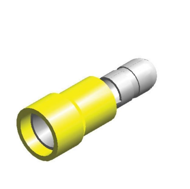 Picture of YELLOW TERM BULLET 5.0mm (25)