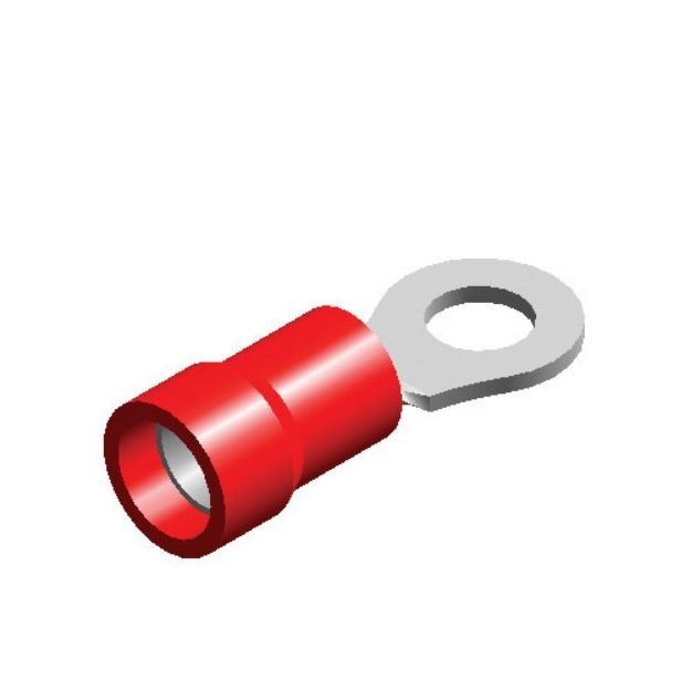 Picture of RED TERM RING 2BA 4.8mm (25)