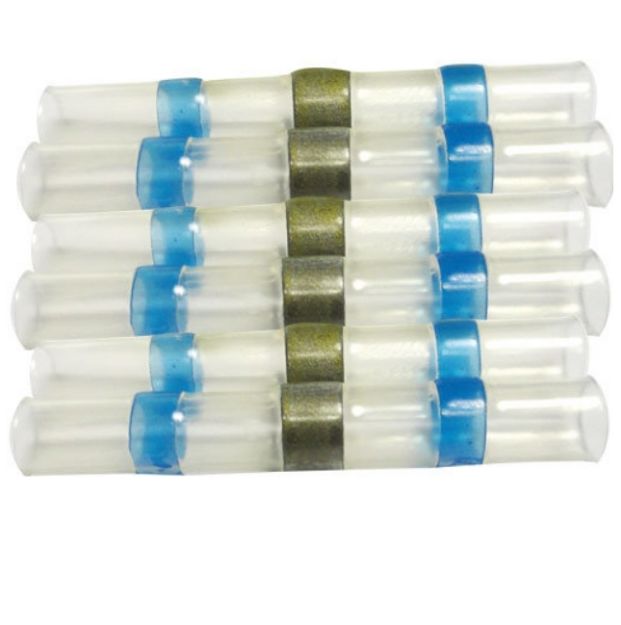 Picture of BLUE HEATSHRINK SOLDER TERM 1.5-2.5mm²