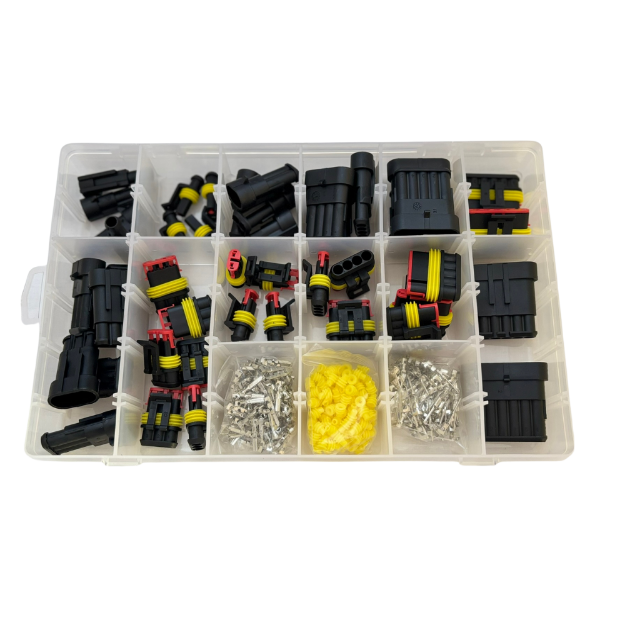 Picture of Assorted Electrical Plug-in Connectors | 424Pc